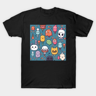 strange and strangers characters kawaii and cute graphic design T-Shirt